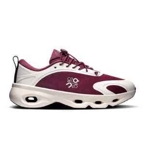 Burgundy Eggshell
